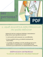 2.que Significa Ser Persona