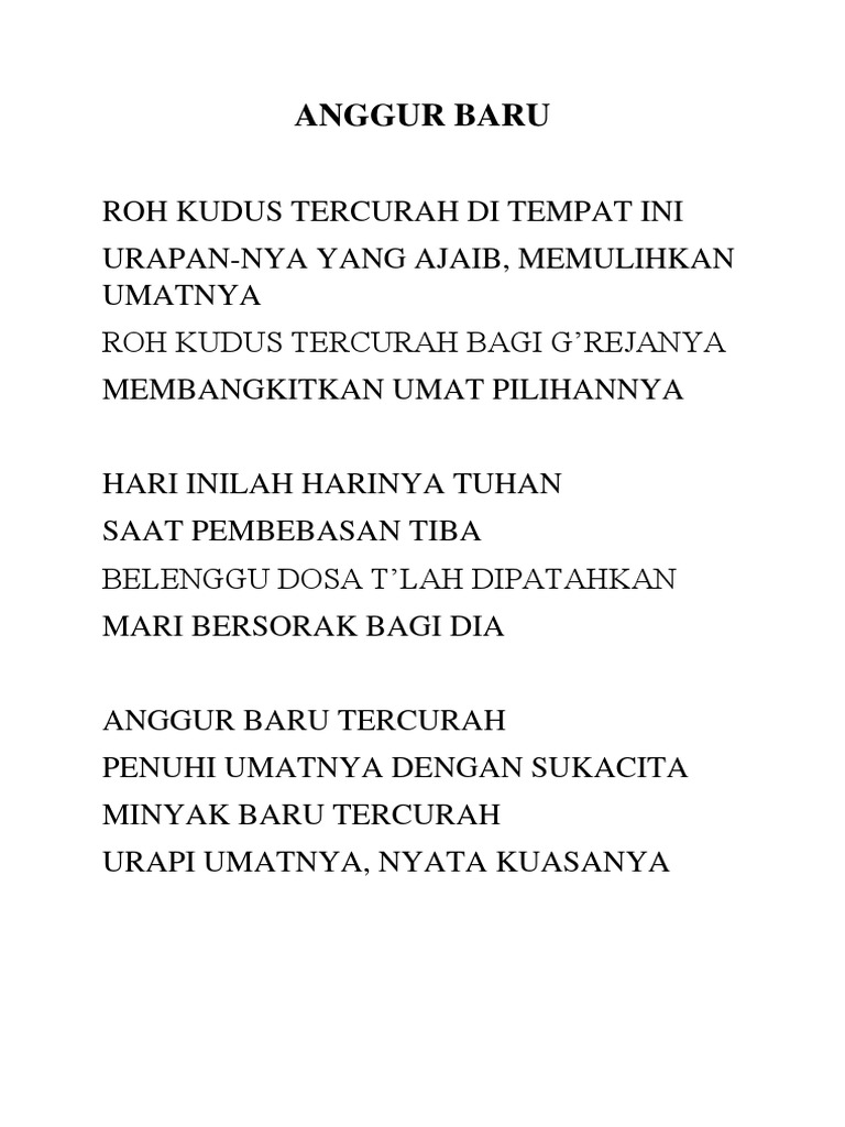 Lirik Lagu