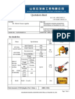 Quotation of QM4-45 Movable Concrete Block Machine PDF