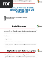 Digital Economy in India: Opportunities, Risks and Challenges