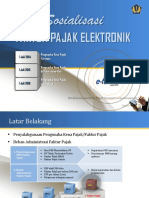 Materi Sosialisasi E-Faktur Pajak