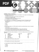 Extra Electricity Questions - Active Physics