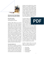 What Does The Title Project Manager Means To The Construction Industry PDF