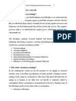 CONSUMER PSYCHOLOGY NOTES 2 (1).doc