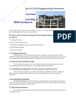 General Concept of Civil Engineering Structure