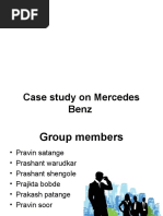 Case Study On Mercedes