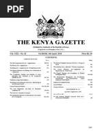 Download The Kenya Gazette Vol 42 6th April 2018 by State House Kenya SN375685728 doc pdf