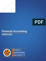 Dmgt104 Financial Accounting