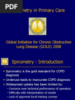 Spirometry in Primary Care: Global Initiative For Chronic Obstructive Lung Disease (GOLD) 2008