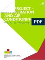 Test Project - Refrigeration and Air Conditioning: WSC2015 - TP38 - Actual