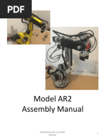 Manual - AR2 Robot Arm Assembly