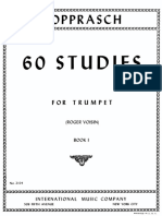 Kopprasch - 60 Studies For Trumpet or Horn
