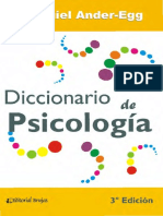Diccionario de Psicología (3a. Ed.) PDF