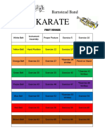 KARATE First Degree