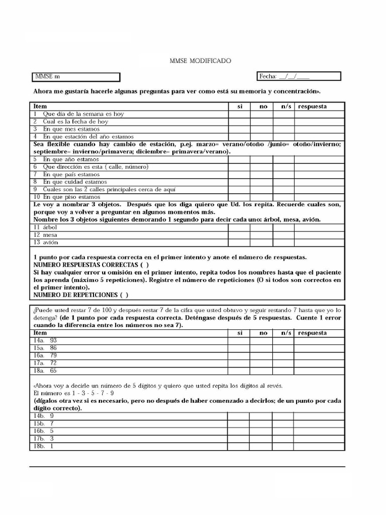 MMSE Mod | PDF