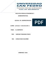 Documento Administrativo " El Contrato"