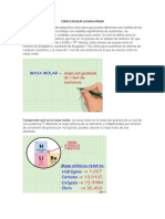Como Calcular La Masa Molar