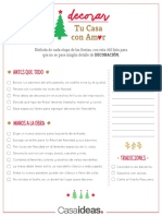 Descargable Navidad Decorar PDF