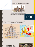 Tesoros Eclesasticos en El Periodo Románico