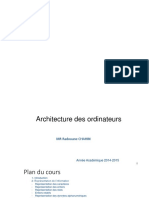 Architecture Des Ordinateurs Partie 1 2014