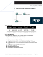 TP Configuration de Base D-Un Switch PDF