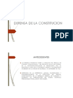 Defensa de La Constitucion