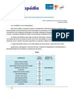 Educopédia - Resultado Da 2a Seleção