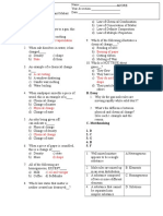 SciTech 8th Grade - Quiz