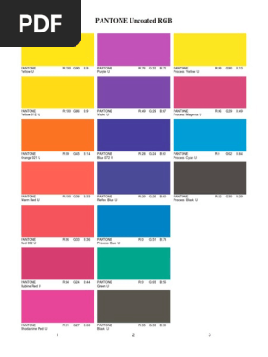 Pantone Yellow Magenta