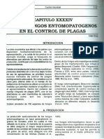 Uso de Hongos Entomopatogenos en El Control de Plagas