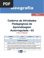 Geografia Regular Aluno Autoregulada 7a 3b