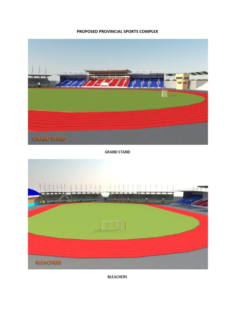 Surigao Provincial Sports Complex Plan | PDF