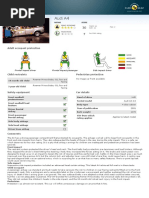 Euroncap Audi a4 2001 4stars