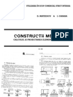 Constructii Metalice - D.Mateescu