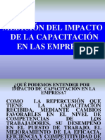 Impacto de La Capacitacion