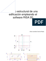Diseño Estructural de Una Edificacion Empleando El Software Risa 3d