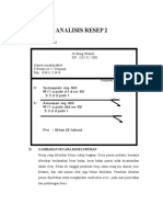 Analisis Resep