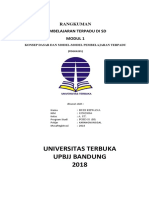 Tugas Resume Pembelajaran Terpadu Modul 1-1