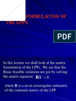 L10 - Matrix Formulation of LPPs PDF