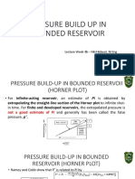 Pressure Build Up in Bounded Reservoir: Lecture Week 4b - Fiki Hidayat, M.Eng