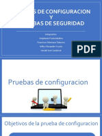 Pruebas de Configuracion