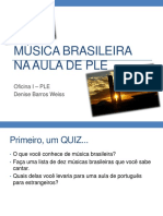 Musica Brasileira Na Aula de Ple