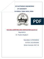 School of Electronics Engineering Vit University Vellore-632014, Tamil Nadu, India