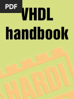 VHDL Handbook