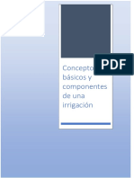 Conceptos Basicos de Irrigacion