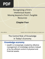 Recognizing A Firm's Intellectual Assets: Moving Beyond A Firm's Tangible Resources