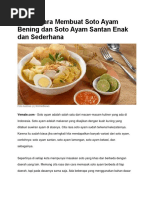 Kumpulan Resep Masakan Dari Ayam Kecap  Tutorial Cara 