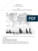 Contrastes de desenvolvimento global