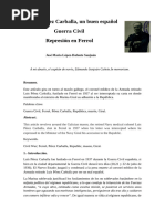 Luis Pérez Carballa . Guerra Civil.Represión en Ferrol.