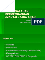 PERMASALAHAN PERKEMBANGAN (MENTAL) PADA ANAK.ppt